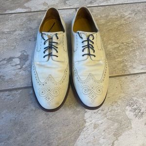 Cole Haan nubuck brogue wingtips